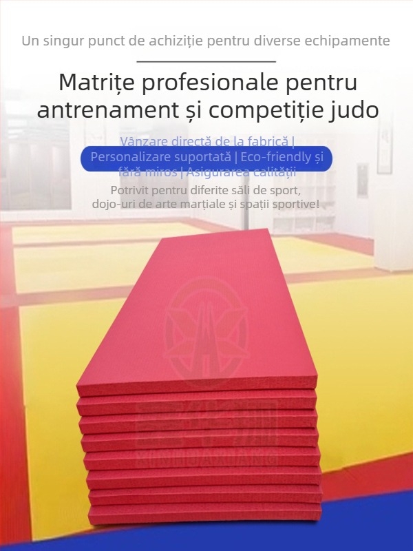 Saltea pentru arte marțiale Xinhuaxiang — din burete, utilizare universală, ambalare 1 bucată, categorie: Covor sportiv