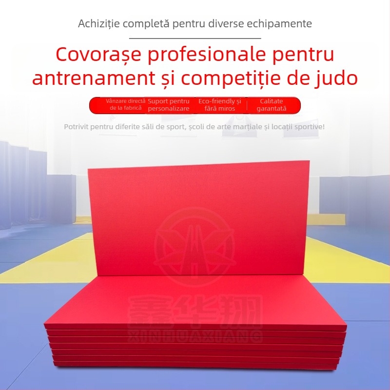 Saltea pentru arte marțiale Xinhuaxiang — din burete, utilizare universală, ambalare 1 bucată, categorie: Covor sportiv