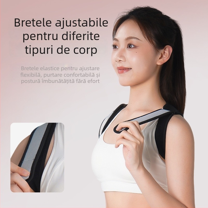 Corector de postură – Endurance X 8200, protecție pentru umeri, material OK, pentru adulți, potrivit pentru baschet, alergare, ciclism, tenis