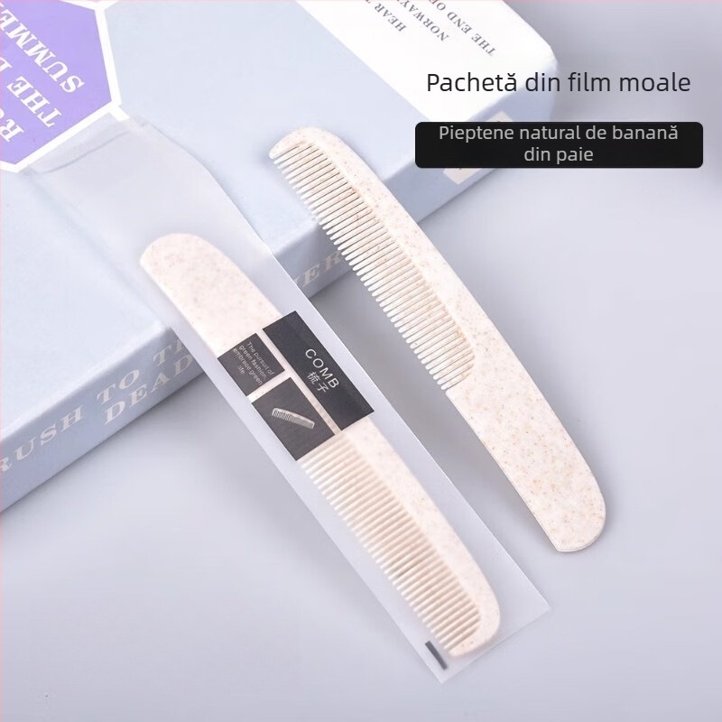 Pieptene din plastic pentru păr buclat, model 85112, neimportat