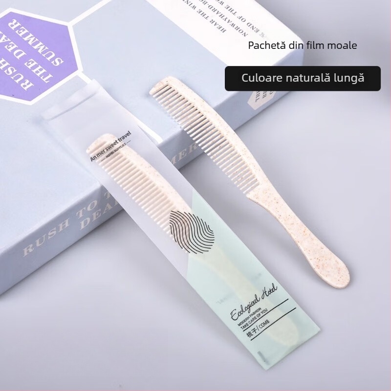 Pieptene din plastic pentru păr buclat, model 85112, neimportat