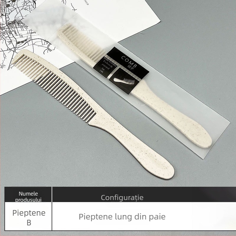 Pieptene din plastic pentru păr buclat, model 85112, neimportat