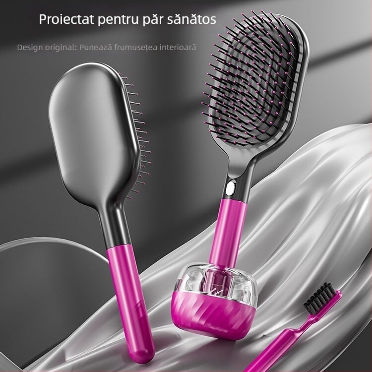 Perie de păr pentru femei premium cu pernă de aer, masaj la scalp, anti-static, pentru uz casnic