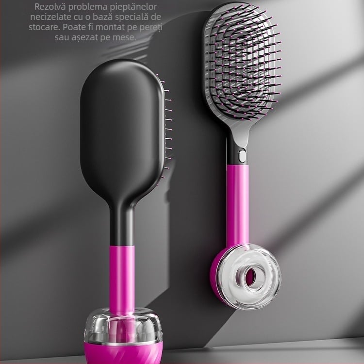 Perie de păr pentru femei premium cu pernă de aer, masaj la scalp, anti-static, pentru uz casnic