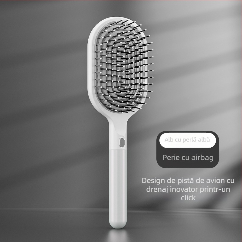 Perie de păr pentru femei premium cu pernă de aer, masaj la scalp, anti-static, pentru uz casnic