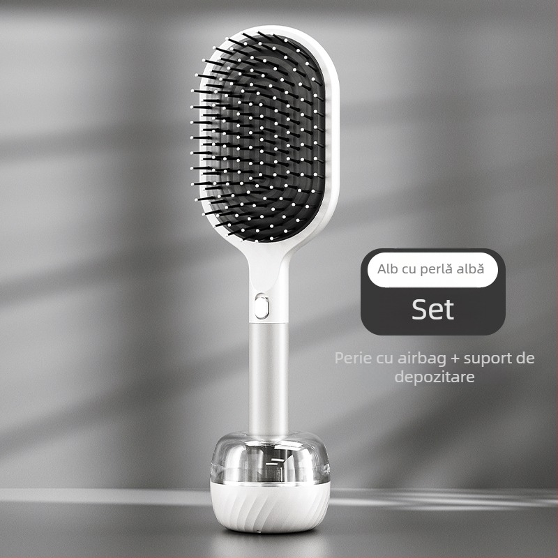 Perie de păr pentru femei premium cu pernă de aer, masaj la scalp, anti-static, pentru uz casnic