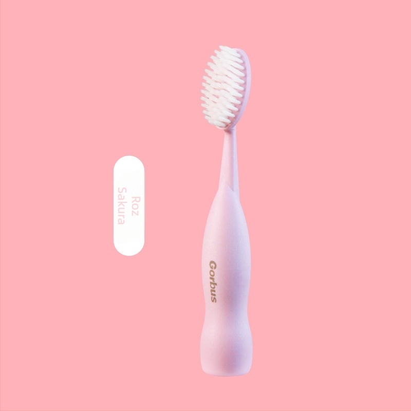 MY Periuță de dinți cu cap mare, peri ultra-fin moi, Material: PP + amidon de porumb, pentru igiena orală, Durata de valabilitate 36 de luni