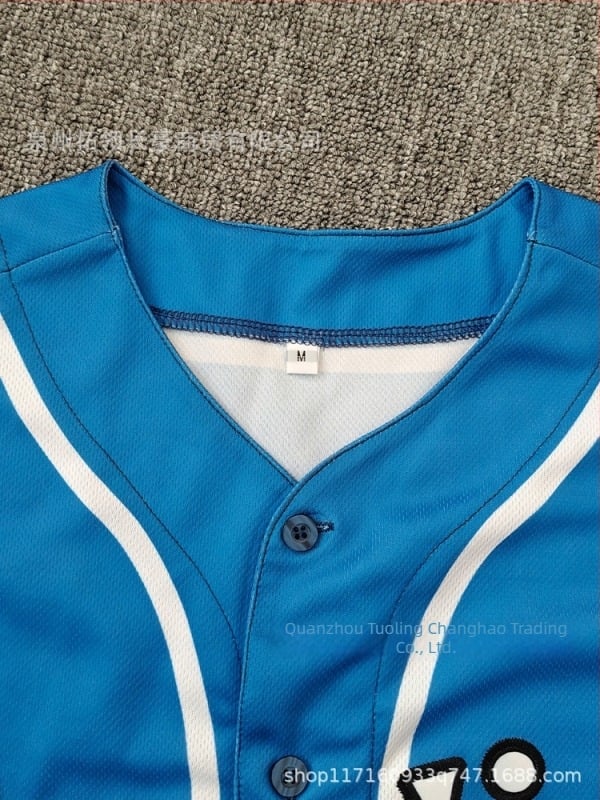 Jachetă de baseball cu mâneci scurte, deschidere în față, 100% poliester, unisex