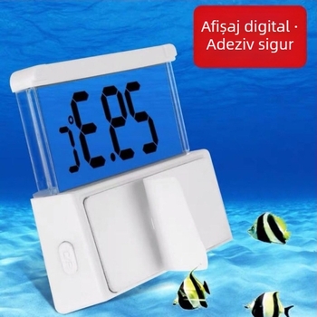 Termometru pentru acvariu — material cristale lichide; Măsurare temperatură (Material: Cristale Lichide; Categorie: Termometru pentru acvariu; Funcție: Măsurarea temperaturii)