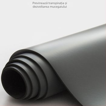Covor de yoga cu defecte minore, model geometric, grosime 6 mm, suprafață antiderapantă
