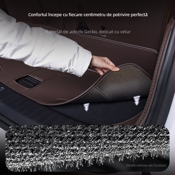 Covor portbagaj BYD Tang DMI, acoperire completă, 2024 Honor Edition Tang EV cu 7 locuri, material TPE+XPE anti-derapare, cod produs 71004, calitate superioară, personalizare disponibilă.