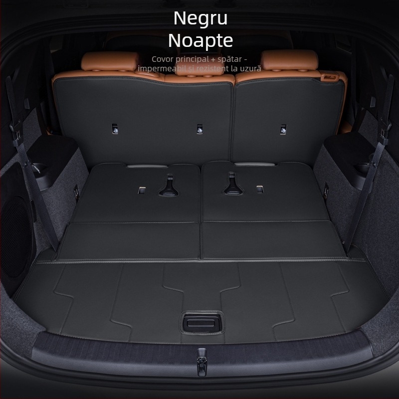 Covor portbagaj BYD Tang DMI, acoperire completă, 2024 Honor Edition Tang EV cu 7 locuri, material TPE+XPE anti-derapare, cod produs 71004, calitate superioară, personalizare disponibilă.