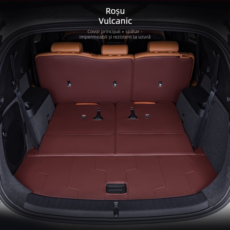 Covor portbagaj BYD Tang DMI, acoperire completă, 2024 Honor Edition Tang EV cu 7 locuri, material TPE+XPE anti-derapare, cod produs 71004, calitate superioară, personalizare disponibilă.