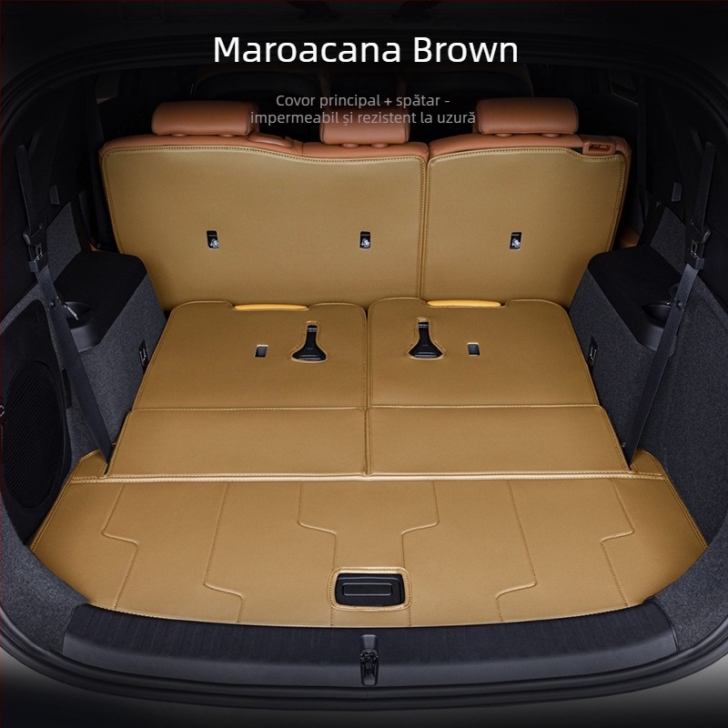 Covor portbagaj BYD Tang DMI, acoperire completă, 2024 Honor Edition Tang EV cu 7 locuri, material TPE+XPE anti-derapare, cod produs 71004, calitate superioară, personalizare disponibilă.