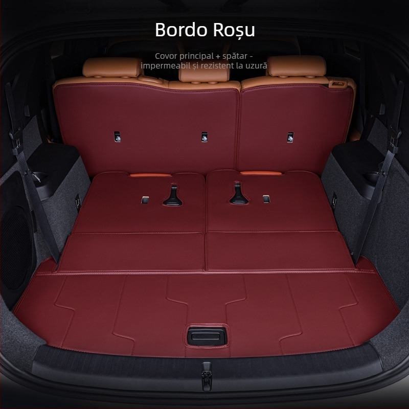 Covor portbagaj BYD Tang DMI, acoperire completă, 2024 Honor Edition Tang EV cu 7 locuri, material TPE+XPE anti-derapare, cod produs 71004, calitate superioară, personalizare disponibilă.