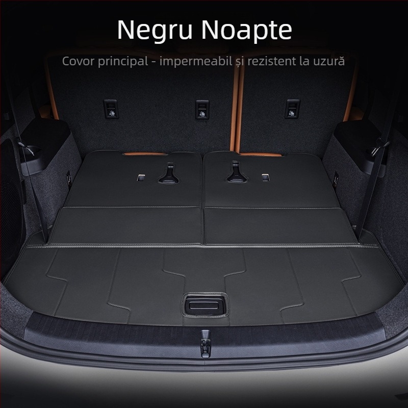 Covor portbagaj BYD Tang DMI, acoperire completă, 2024 Honor Edition Tang EV cu 7 locuri, material TPE+XPE anti-derapare, cod produs 71004, calitate superioară, personalizare disponibilă.