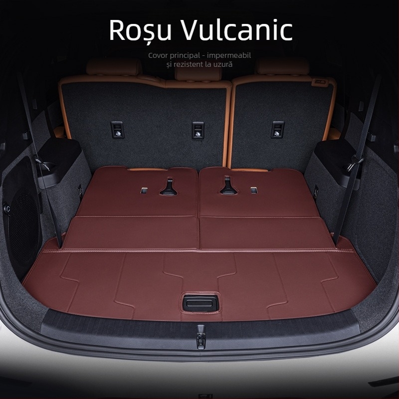 Covor portbagaj BYD Tang DMI, acoperire completă, 2024 Honor Edition Tang EV cu 7 locuri, material TPE+XPE anti-derapare, cod produs 71004, calitate superioară, personalizare disponibilă.