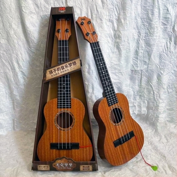Ukulele pentru copii din plastic, pentru 4–6 ani; dezvoltă simțurile și coordonarea mână-ochi; 3C certificat 2019152202026856