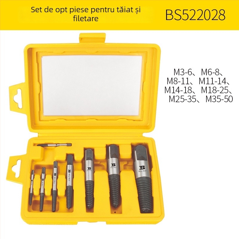 Persia unealtă de extragere pentru conducte de apă și ventil triunghiular