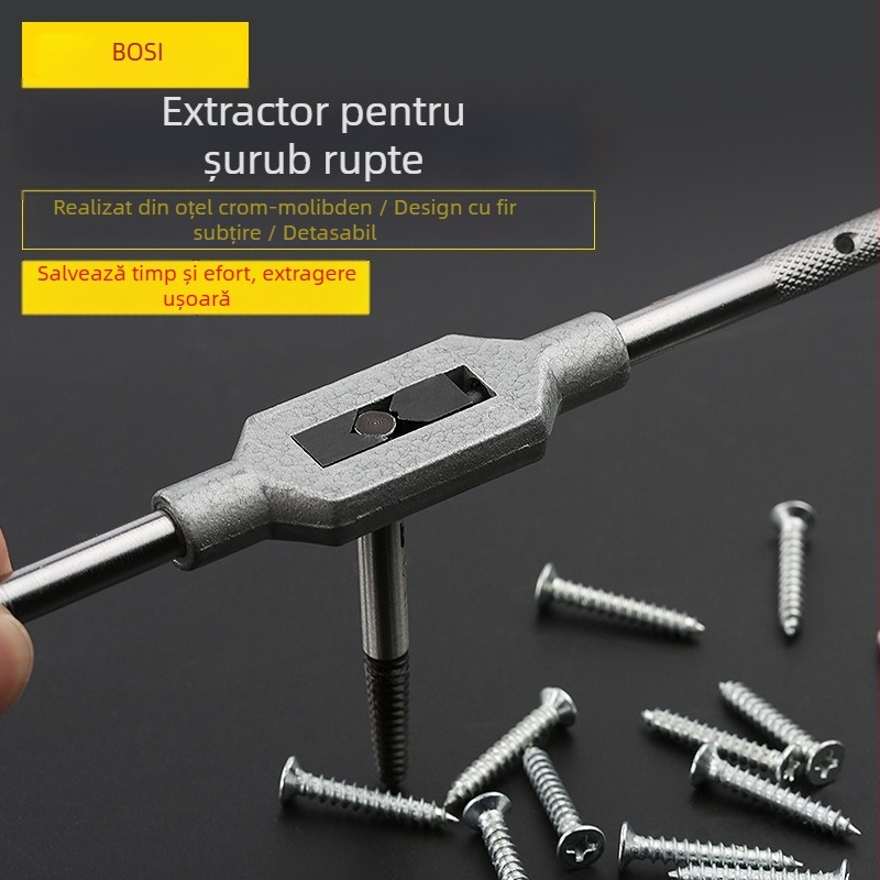 Persia unealtă de extragere pentru conducte de apă și ventil triunghiular