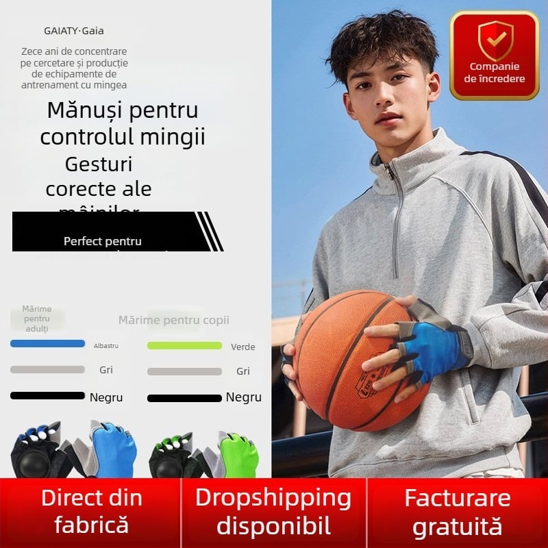 Mănuși de dribling pentru baschet — material din fibre cu elasticitate înaltă; personalizare disponibilă; logo tipărit; potrivite pentru exerciții de baschet; brand CSSIT