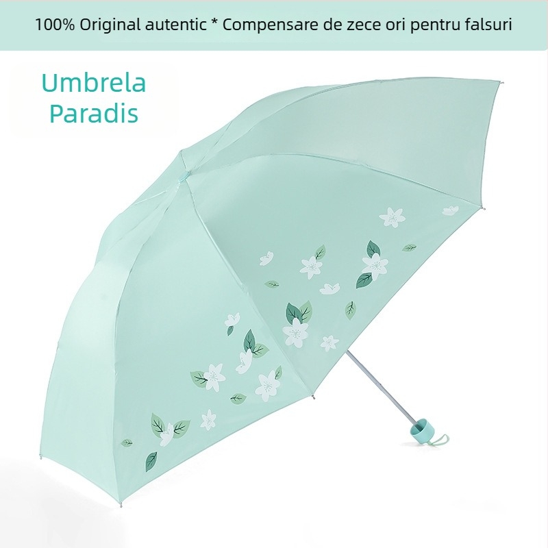 Paradise umbrelă (pânză poliester, acoperire vinil, 8 arce, deschidere manuală, imprimare logo posibil)