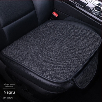 Set huse scaun auto din in, trei piese, respirabile, pentru toate anotimpurile, universal, fără umplutură