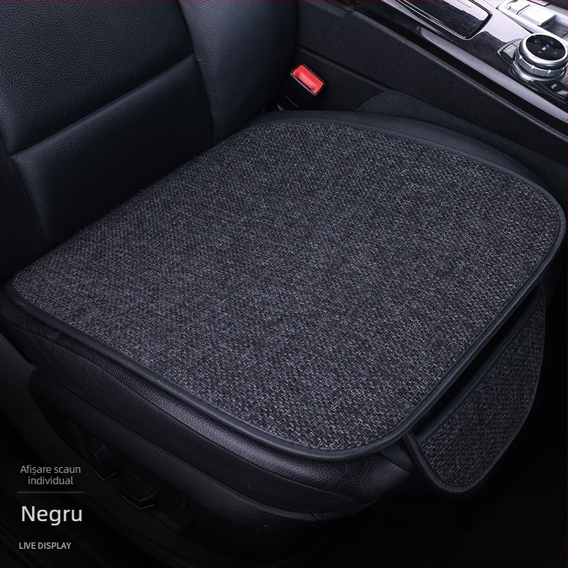 Set huse scaun auto din in, trei piese, respirabile, pentru toate anotimpurile, universal, fără umplutură