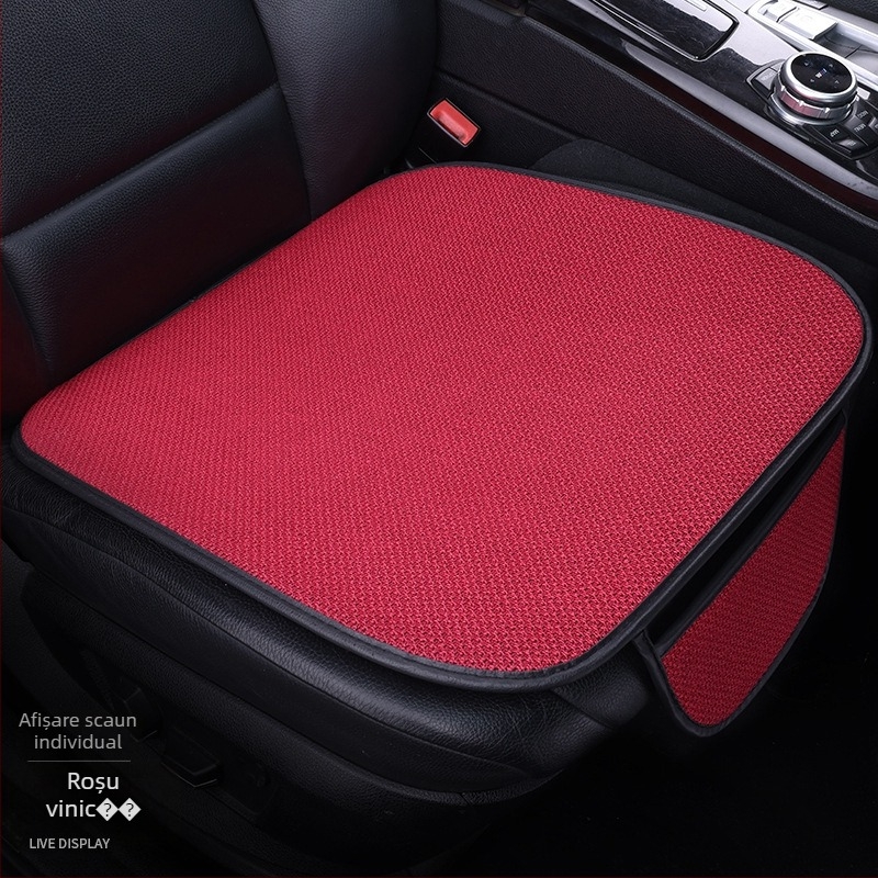 Set huse scaun auto din in, trei piese, respirabile, pentru toate anotimpurile, universal, fără umplutură