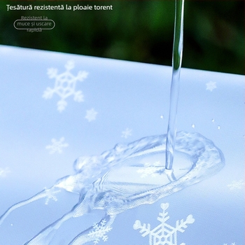 Pelerină de ploaie din PVC, cu țesătură de 0,16 mm, strat impermeabil din adeziv PVC, pentru adulți