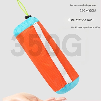 Poncă de ploaie cu glugă – 3 în 1 pentru drumeții, alpinism și pescuit; țesătură groasă, rezistentă