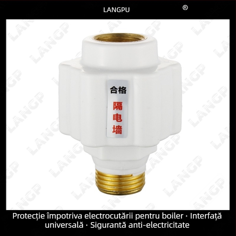 Valvă de amestec pentru încălzitor de apă din oțel inoxidabil 304 – supapă de amestec U din cupru, montaj deschis, accesoriu pentru duș