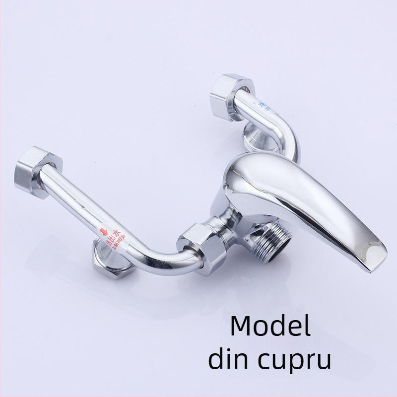 Valvă de amestec tip U pentru boiler electric de apă, oțel inoxidabil 304, presiune de lucru 0.8 MPa, interval de temperatură -10°C până la 90°C, debit la ieșire 20