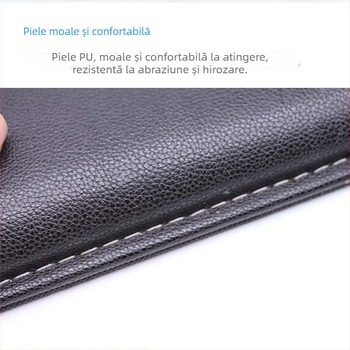 Podloga pentru încheietură a tastaturii mecanice, cu spumă memory și suprafață din piele, compatibilă cu 87–108 taste, greutate 150 g, rezistentă la uzură