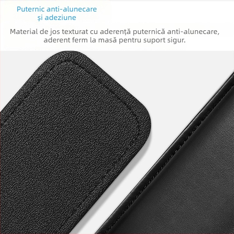 Podloga pentru încheietură a tastaturii mecanice, cu spumă memory și suprafață din piele, compatibilă cu 87–108 taste, greutate 150 g, rezistentă la uzură