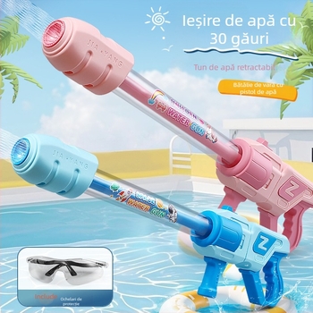 Pușcă de apă cu mecanism de tras - jucărie din plastic Dasidi, certificat 3C 2021182202021043, potrivită pentru 7-14 ani