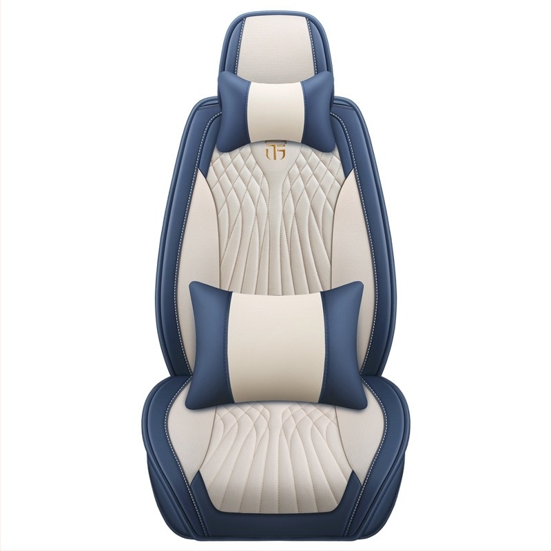 Huse pentru scaune auto – set complet, pentru cinci locuri, universal pentru toate sezoanele, material din fibre, umplutură din bumbac