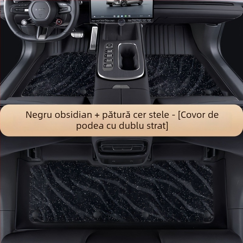 Tesla Model 3 și Model Y – covorașe auto din TPE cu acoperire completă, grosime 3,5 mm, greutate 6 kg, tălpi din latex