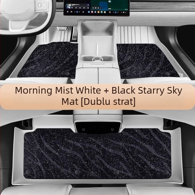 Tesla Model 3 și Model Y – covorașe auto din TPE cu acoperire completă, grosime 3,5 mm, greutate 6 kg, tălpi din latex