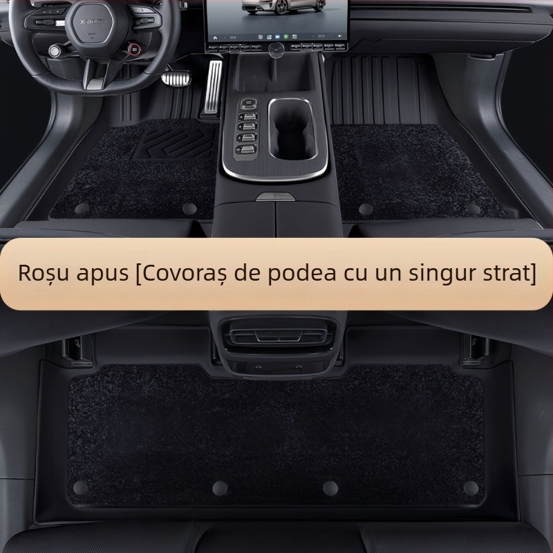 Tesla Model 3 și Model Y – covorașe auto din TPE cu acoperire completă, grosime 3,5 mm, greutate 6 kg, tălpi din latex