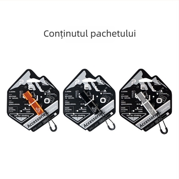 Fluier de supraviețuire pentru exterior, din aliaj de aluminiu, marcă pelliot/Boxi