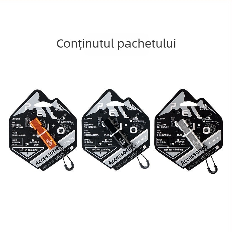 Fluier de supraviețuire pentru exterior, din aliaj de aluminiu, marcă pelliot/Boxi