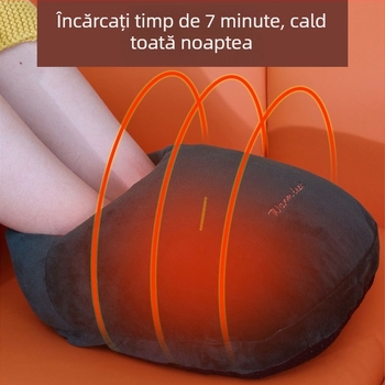 Încălzitor reîncărcabil pentru picioare, iarnă — pernă de încălzire pentru pat cu pungă de apă fierbinte