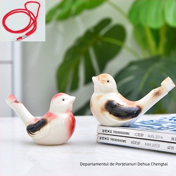 Fluier de animale din porțelan, Chengtai Ceramics, stil drăguț