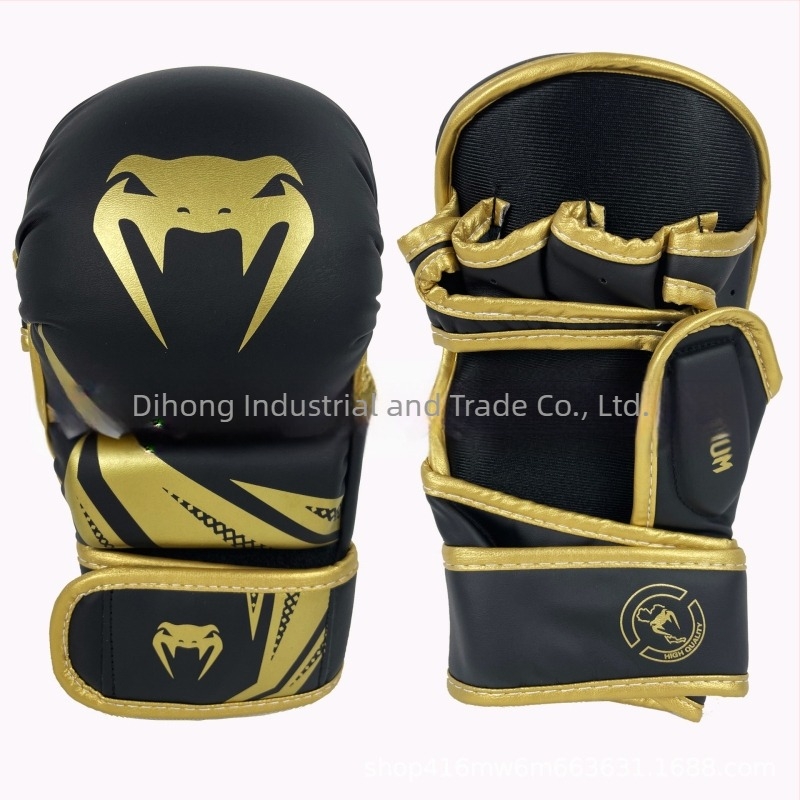 Mănuși MMA cu degete parțiale profesionale pentru adulți și copii – protecție Taekwondo și grappling (3.0 MMA, 300 g, VE, 2025)