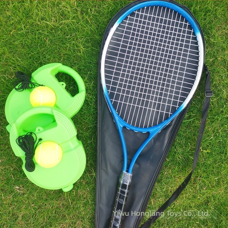 Rebounder de antrenament tenis pentru antrenament solo cu coarda – material PE, brand WERKON, prelucrare personalizabilă, potrivit tenisului