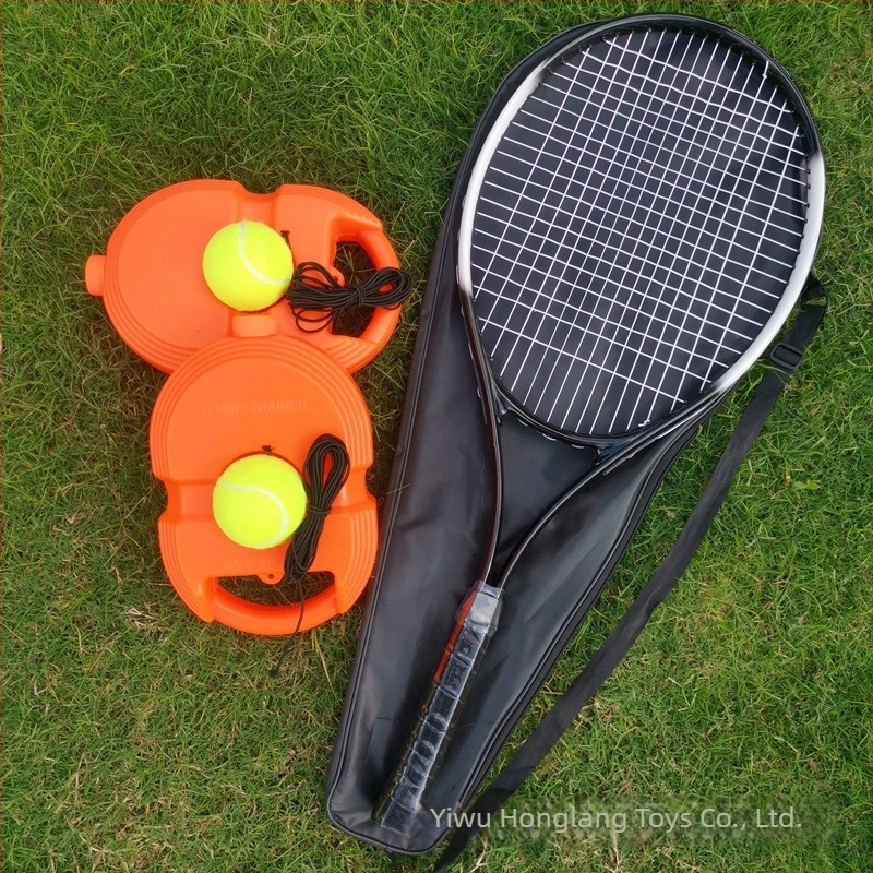 Rebounder de antrenament tenis pentru antrenament solo cu coarda – material PE, brand WERKON, prelucrare personalizabilă, potrivit tenisului