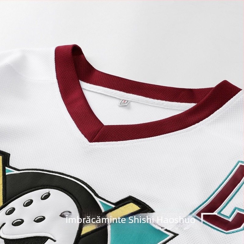 Tricou de hochei pe gheață, versiune film, Nr. 96/99, fibră de bambus, 100% poliester, unisex adult