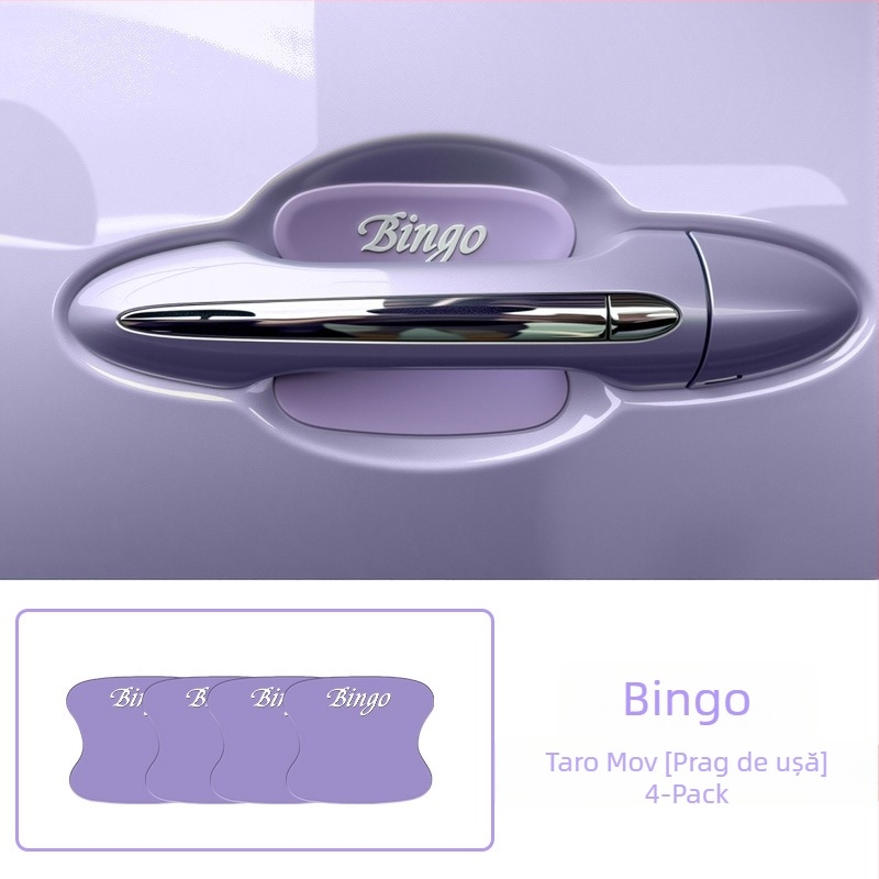 Film de protecție pentru mânerul ușii auto Sm-Wuling Bingo – anti-zgârieturi, decorativ, protecția vopselei