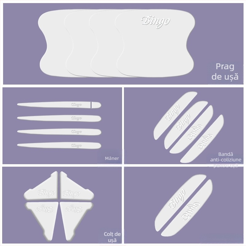 Film de protecție pentru mânerul ușii auto Sm-Wuling Bingo – anti-zgârieturi, decorativ, protecția vopselei